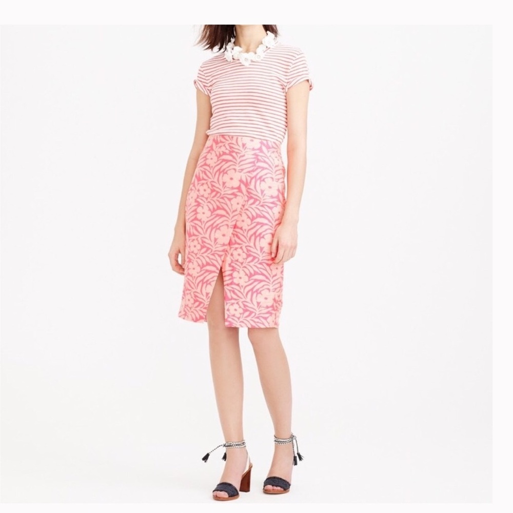 J Crew cross over pencil skirt